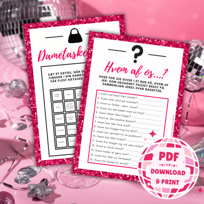 7 sjove spil til venindeaften - Lou Noire - Hvem af os