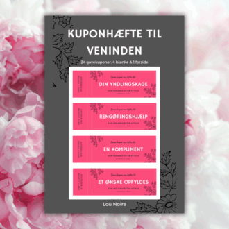 Lou Noire - Cover - Kuponhæfte til veninden