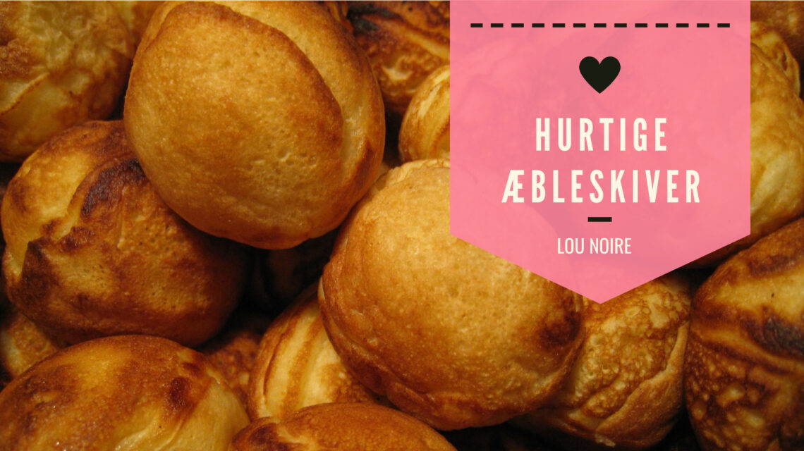 hurtige æbleskiver