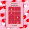 Cover - 24 frække kuponer - Lou Noire