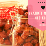 brændte mandler med kokos
