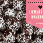 Hjemmelavede romkugler