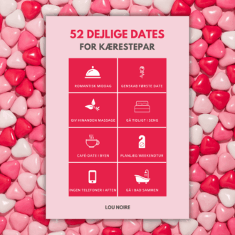 52 dejlige dates for kærestepar - Lou Noire - Cover