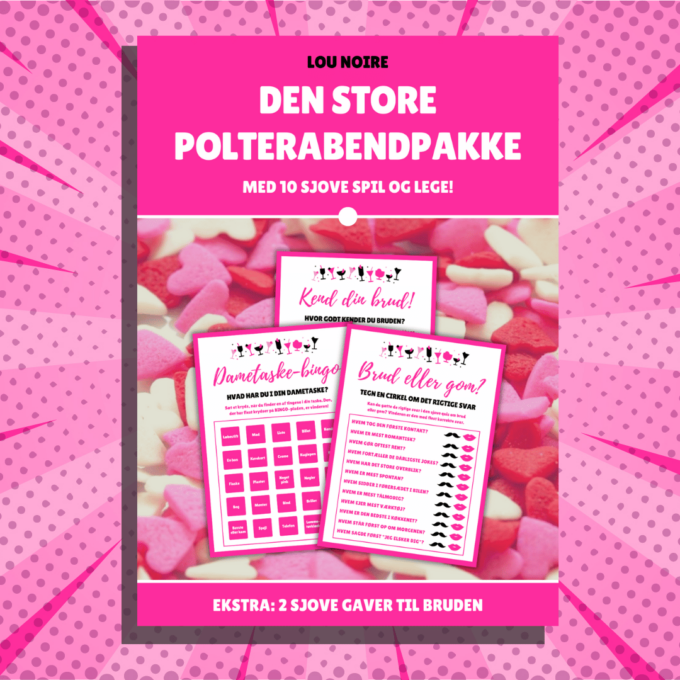 Lou Noire - Den store polterabendpakke - Cover