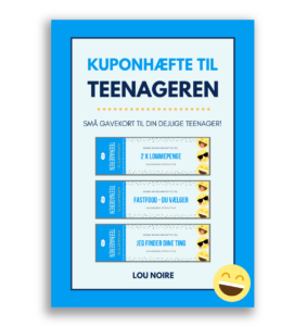 Kuponhæfte til teenageren - blå