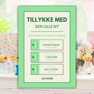 Lou Noire - Cover - Tillykke med den lille ny