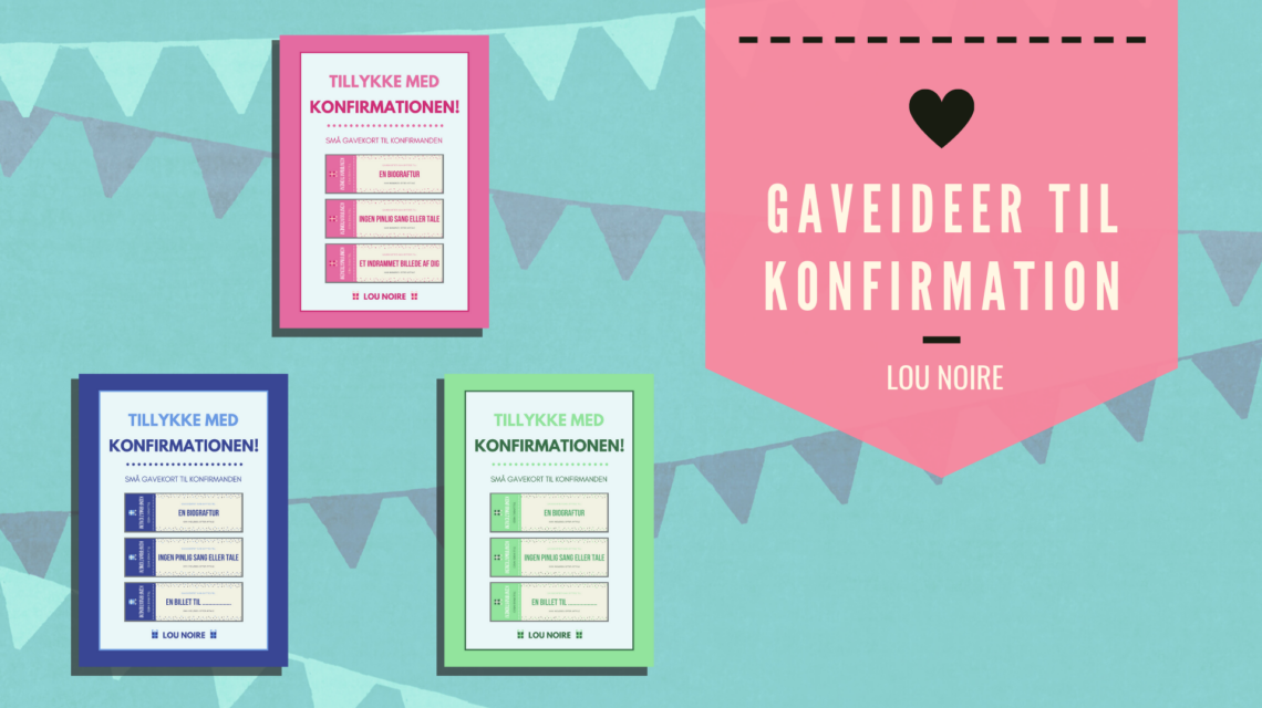 En sød og personlig gave til konfirmation