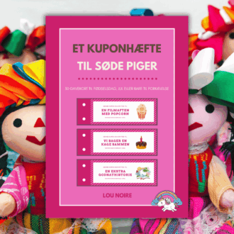 Et kuponhæfte til søde piger - Cover - Lou Noire