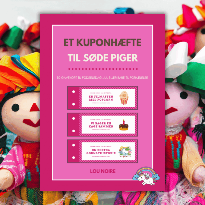 Et kuponhæfte til søde piger - Cover - Lou Noire