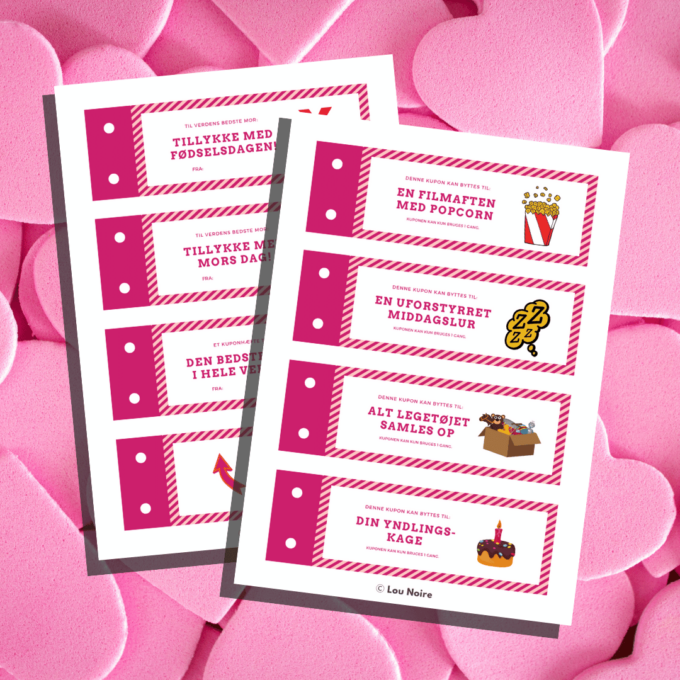 Lou Noire - Til verdens bedste mor - Gave til Mors Dag Lou Noire - Til verdens bedste mor - Gave til Mors Dag