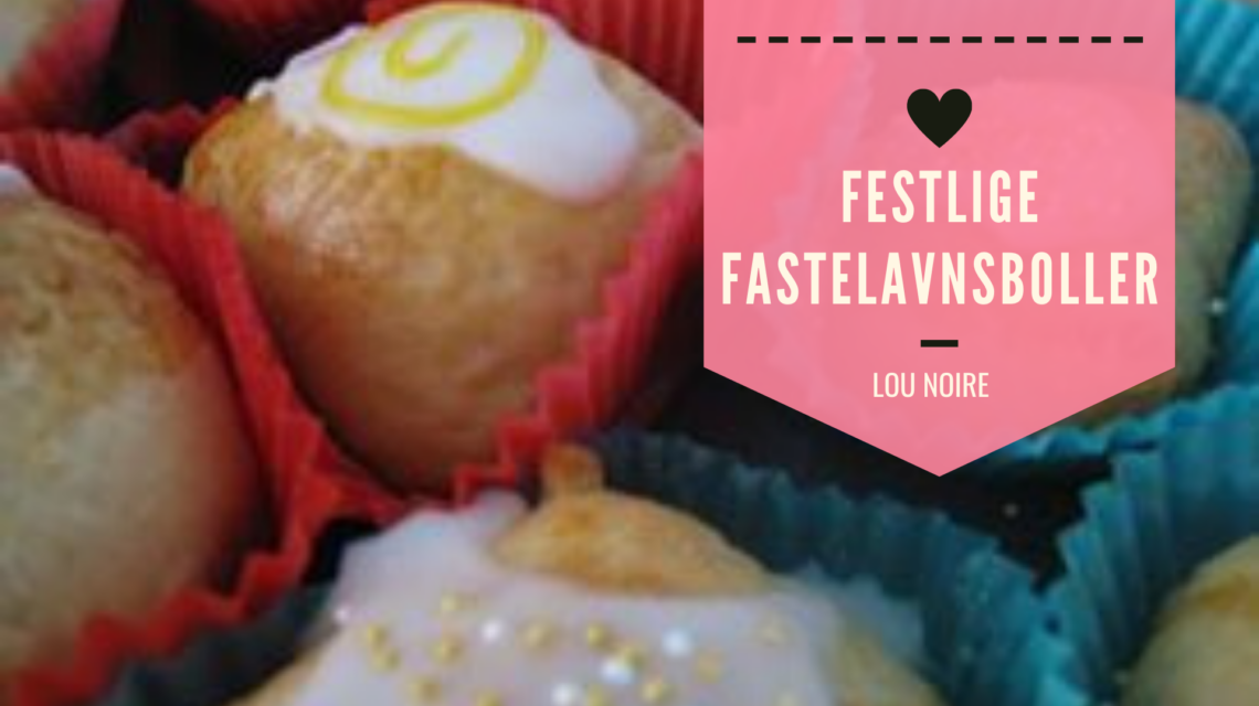 Festlige fastelavnsboller - en hurtig og nem opskrift