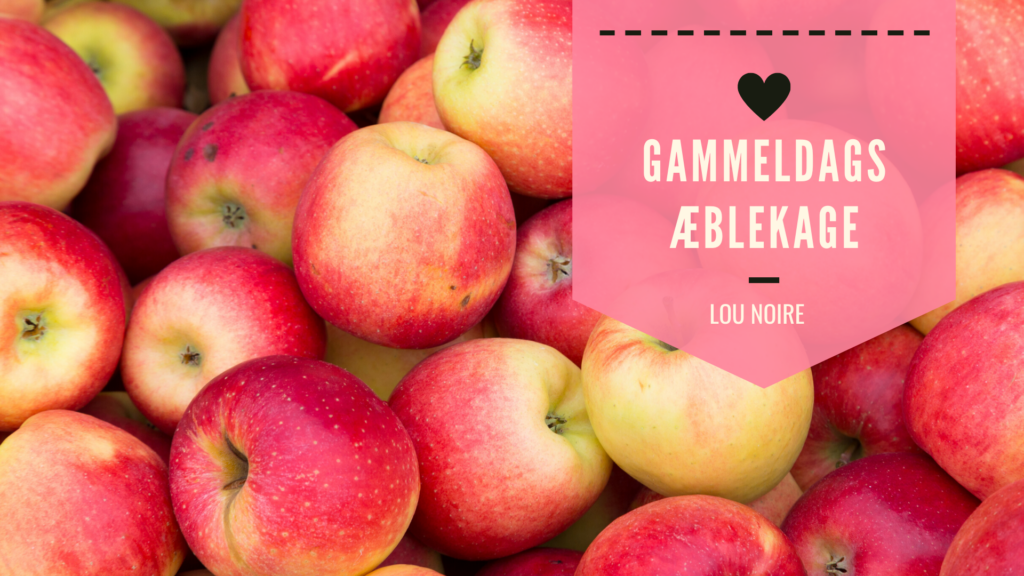 Gammeldags æblekage