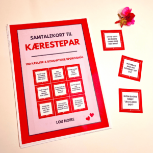 Samtalekort til kærestepar - Lou Noire - Spil til par