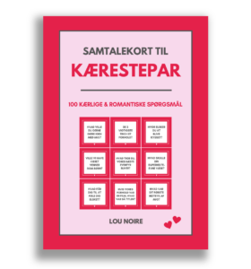 Samtalekort til kærestepar - forside