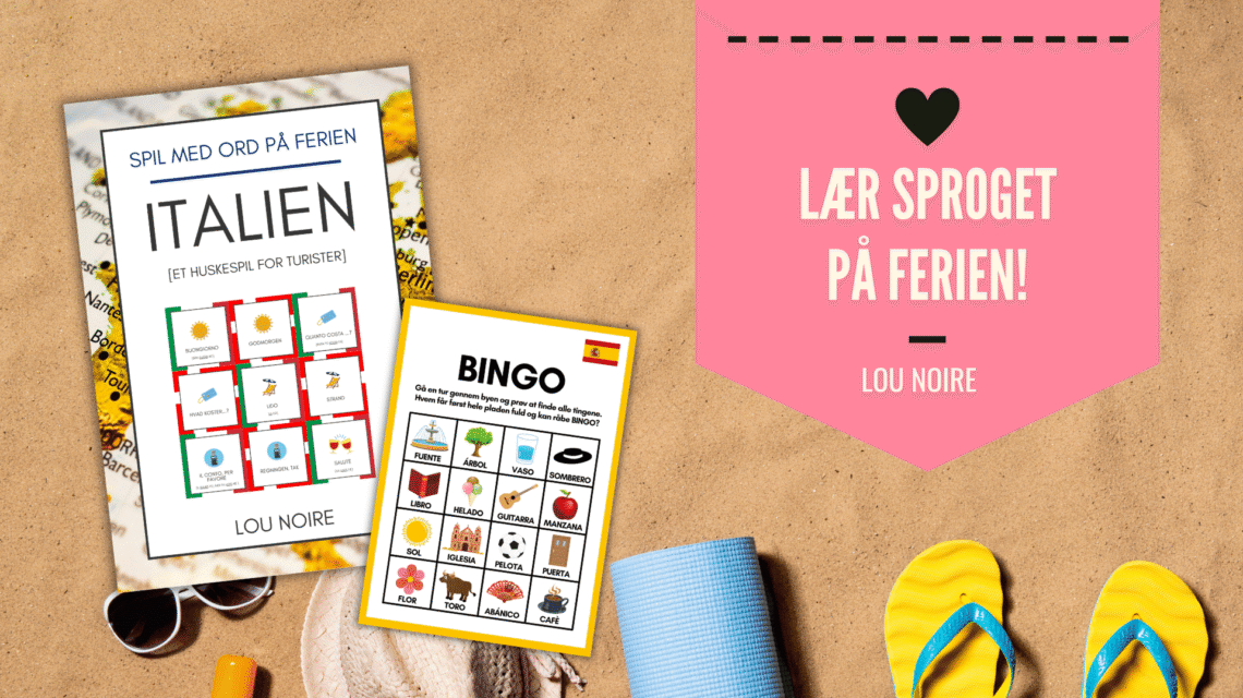 Spil med ord på ferien - Lou Noire