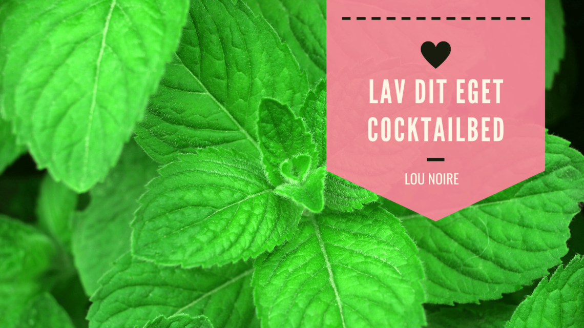 Sådan laver du en cocktailhave