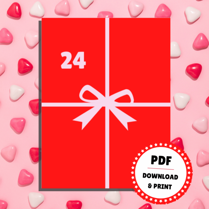 En julekalender til kæresten - Lou Noire - Krea DIY