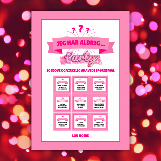 Cover - Jeg har aldrig... - Lou Noire Cover - Jeg har aldrig... - Lou Noire