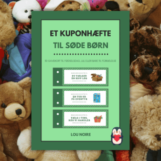 Lou Noire - Cover - Et kuponhæfte til søde børn