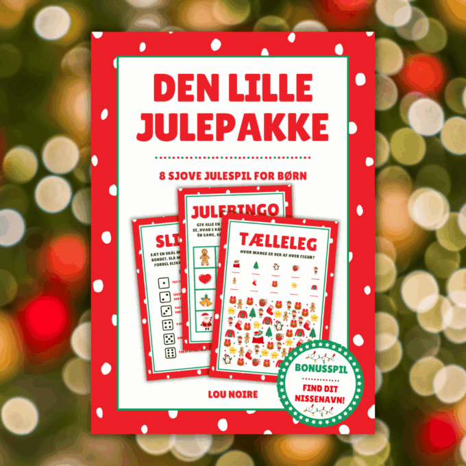 Cover - Den lille julepakke - Lou Noire Cover - Den lille julepakke - Lou Noire