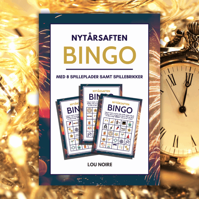 Cover - Nytårsaften-bingo - Lou Noire