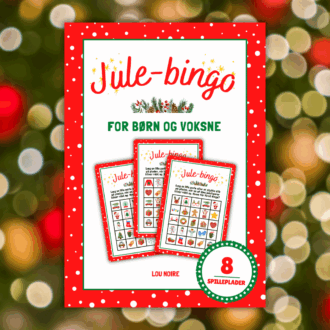 Lou Noire - Cover - Jule-bingo - for børn og voksne