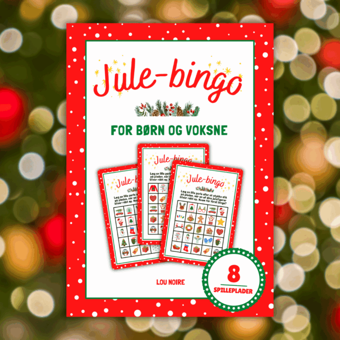 Lou Noire - Cover - Jule-bingo - for børn og voksne