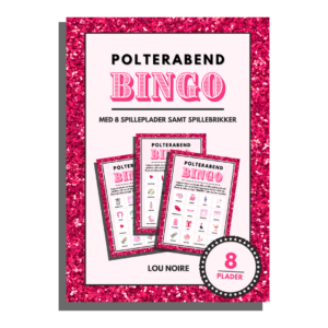 Polterabend-bingo - 8 plader - Lou Noire - Cover