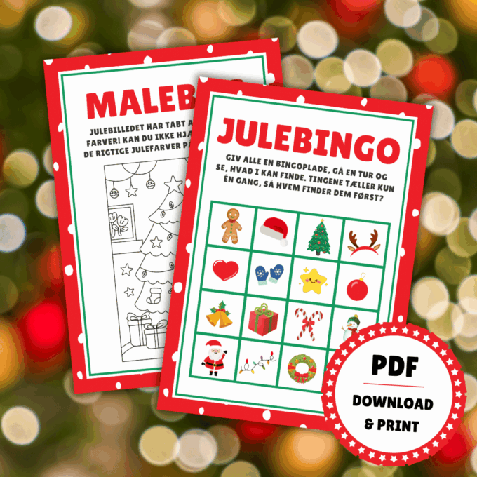 Spil for børn til jul - Den lille julepakke - Lou Noire Spil for børn til jul - Den lille julepakke - Lou Noire