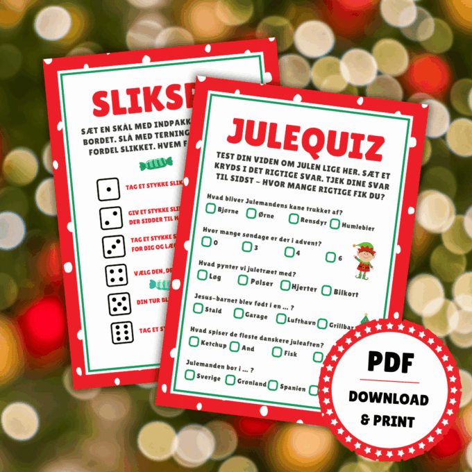 Spil til jul - Den lille julepakke - Lou Noire Spil til jul - Den lille julepakke - Lou Noire