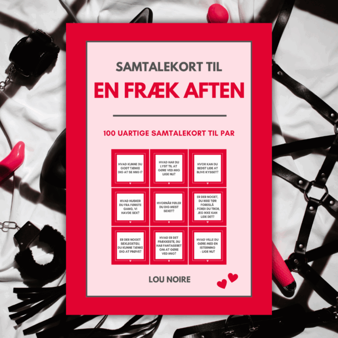 Cover - Samtalekort til en fræk aften - Lou Noire