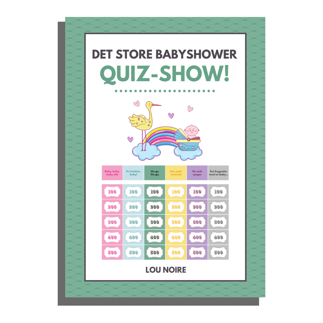 Det Store Babyshower Quiz Show - cover