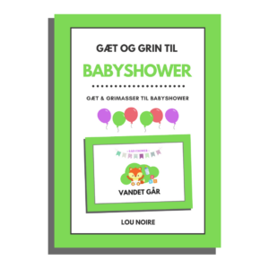 Gæt og grin til babyshower - cover