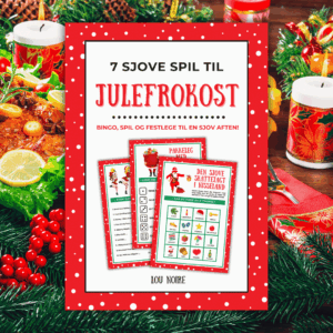 7 sjove spil til julefrokost - Lou Noire - Cover
