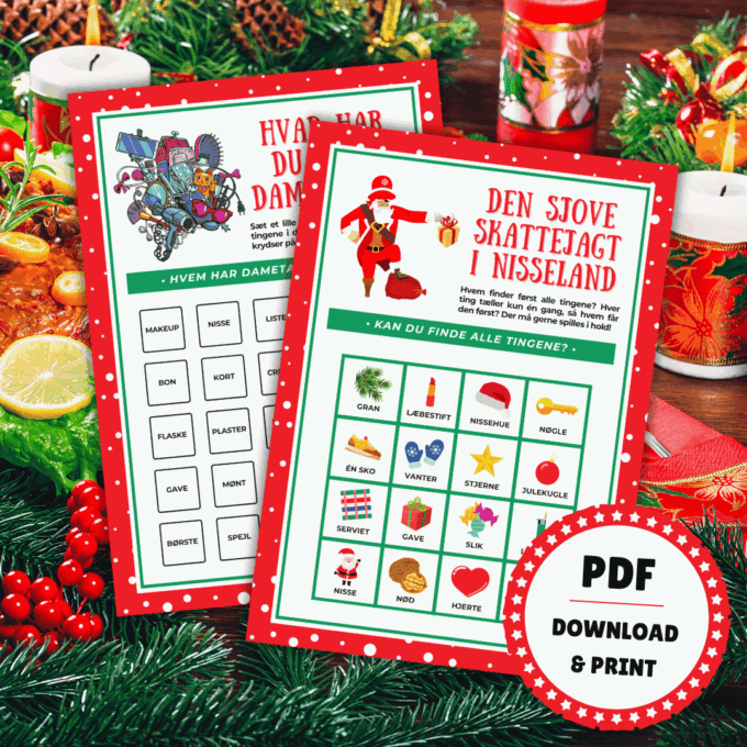 7 sjove spil til julefrokost - Lou Noire - Underholdning