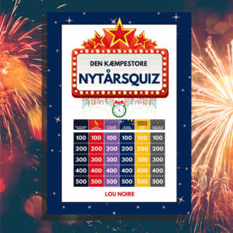 Lou Noire - Den Kæmpestore Nytårsquiz - Cover