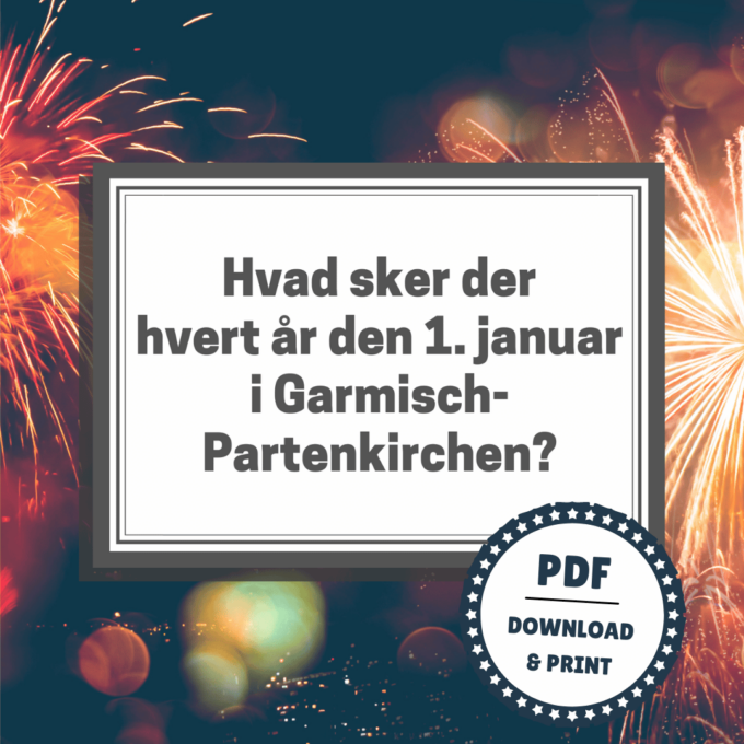 Lou Noire - Den Kæmpestore Nytårsquiz - Spil for børn og voksne til nytår