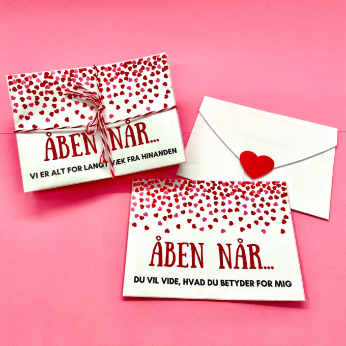 Åben når... - 20 breve til den sødeste kæreste - Lou Noire - Billede