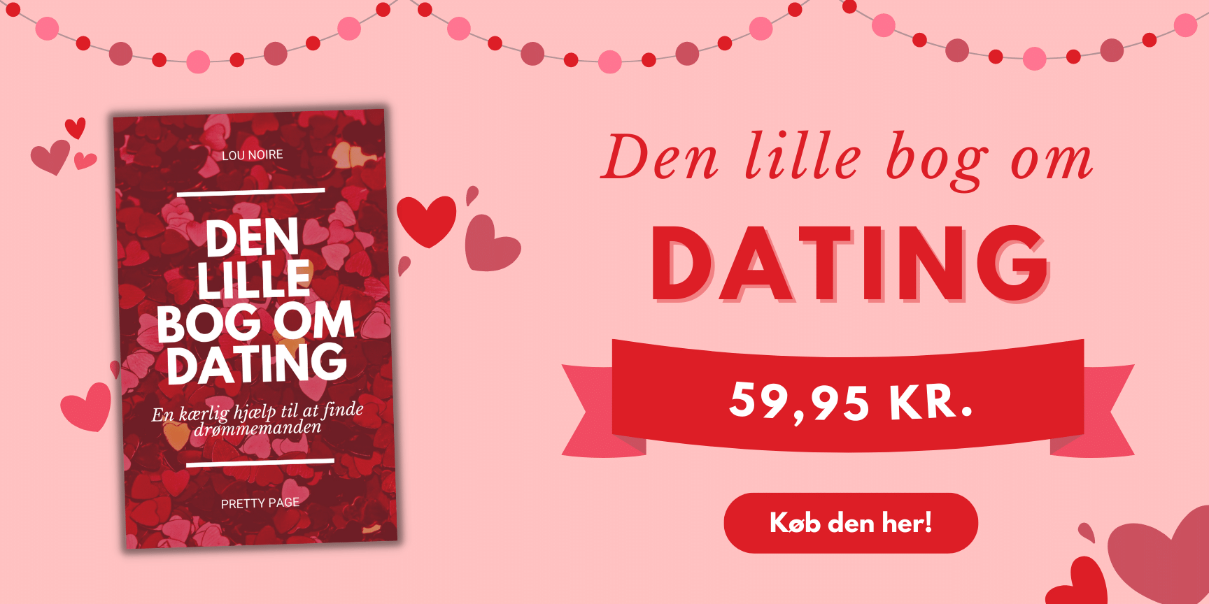 Banner - Den lille bog om dating - Lou Noire