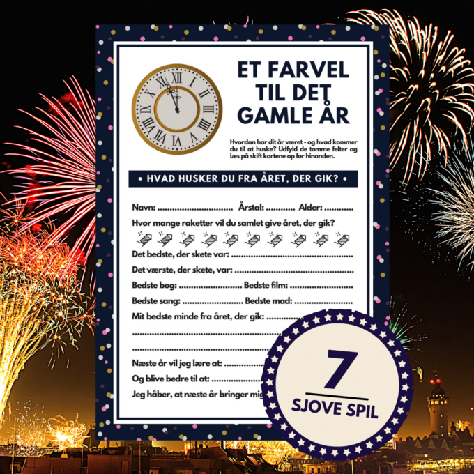 Lou Noire - 7 sjove spil til nytårsaften - Sjove spil til nytår Lou Noire - 7 sjove spil til nytårsaften - Sjove spil til nytår