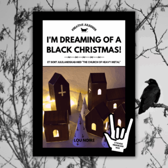 Lou Noire - Cover - Et sort julelandskab - I'm dreaming of a black christmas