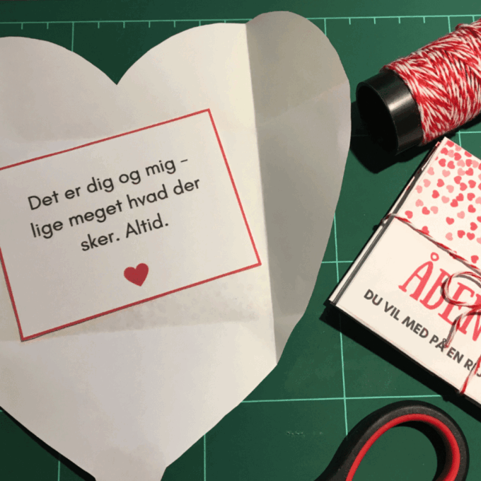 Lou Noire - Hjemmelavet gave - Åben når... - 20 breve til den sødeste kæreste Lou Noire - Hjemmelavet gave - Åben når... - 20 breve til den sødeste kæreste