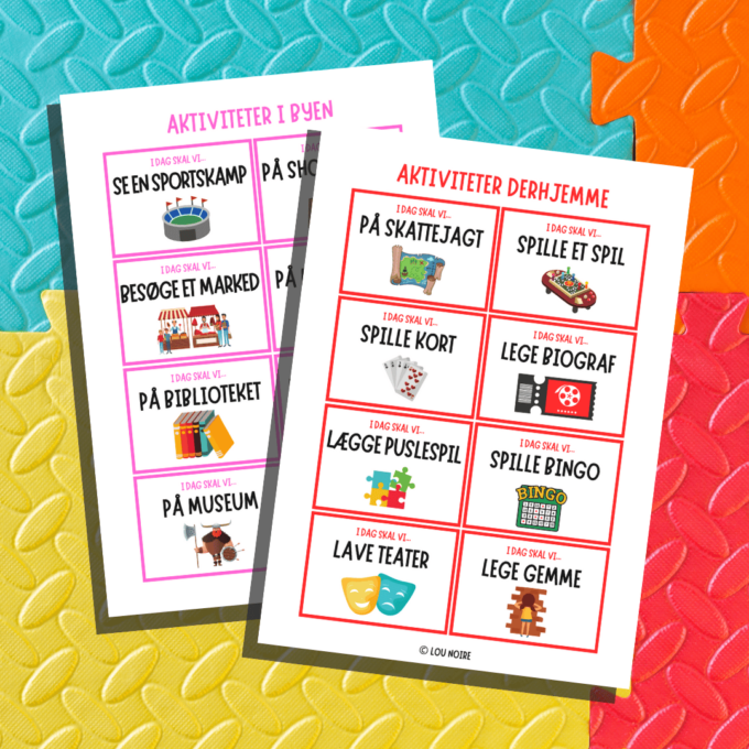 Lou Noire - 52 sjove aktiviteter for hele familien - Familiehygge
