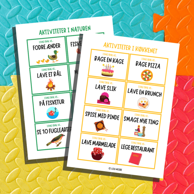 Lou Noire - 52 sjove aktiviteter for hele familien - Ideer til familiedag