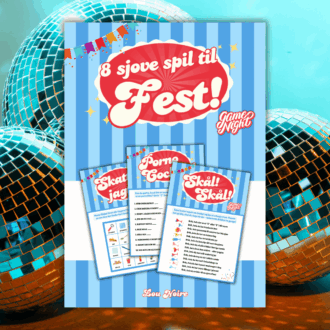 8 sjove spil til fest - Lou Noire - Cover