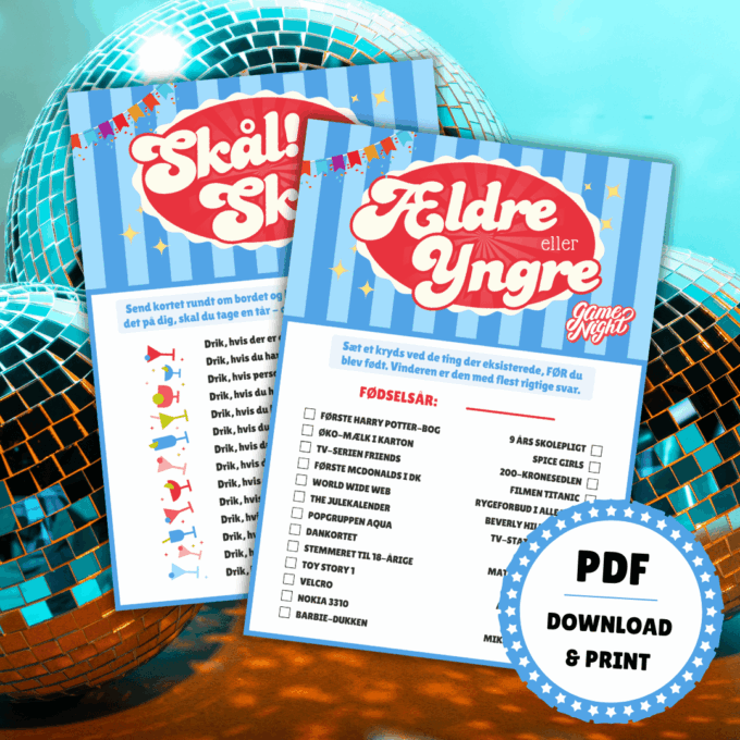 8 sjove spil til fest - Lou Noire - Drukspil