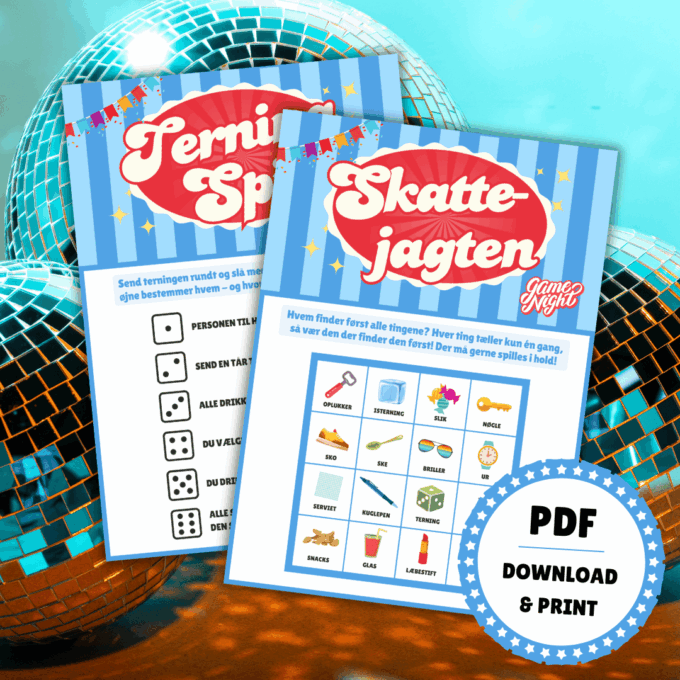 8 sjove spil til fest - Lou Noire - Skattejagt