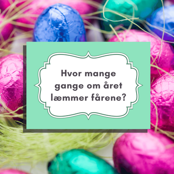 Den Store Påskequiz - Lou Noire - grøn Den Store Påskequiz - Lou Noire - grøn