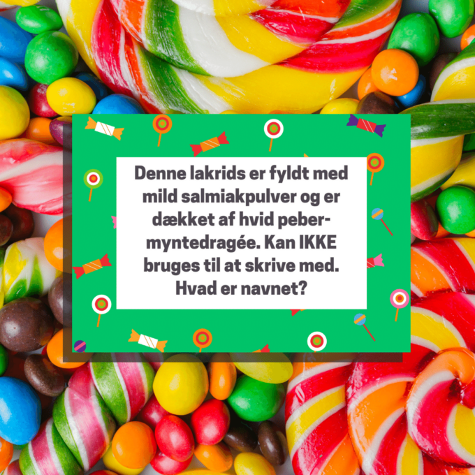 Den Store Quiz om Slik - Lou Noire - Bland selv-slik