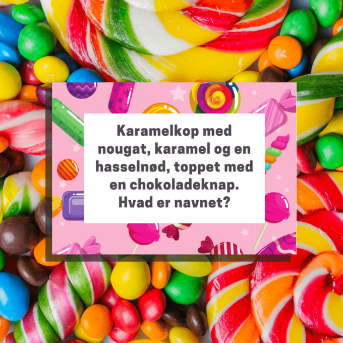 Den Store Quiz om Slik - Lou Noire - I poser og æsker